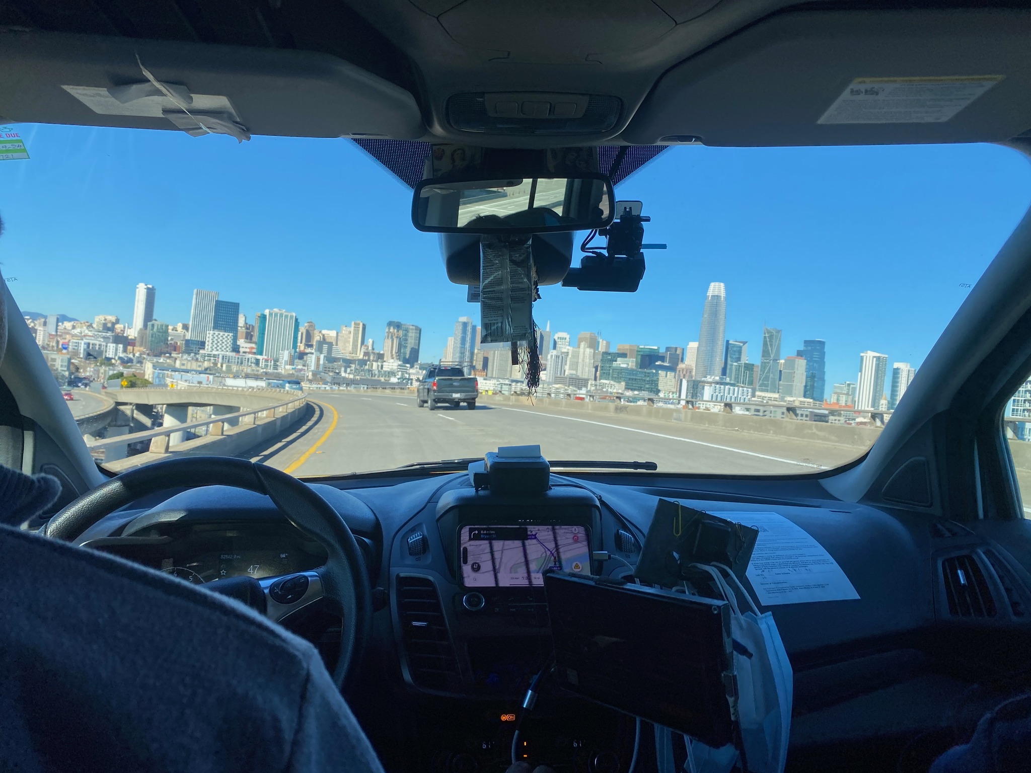 Arrivée à San Francisco